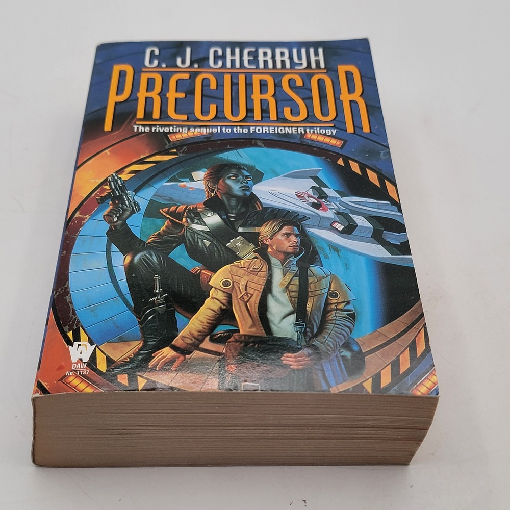 C. J. Cherryh Precursor Paperback First Printing Foreigner Series Sci-Fi Good